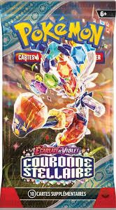 Cartes Pokémon Écarlate Stellaire Aléatoire - Booster Français