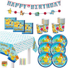 Kit Anniversaire Pokémon : Fêtez avec Style