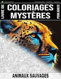 Livre de Coloriage Art Thérapie : Animaux Sauvages pour Adultes