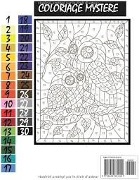 Beaux Animaux Coloriage Mystére - Livre de Coloriage Adulte