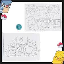 Ensemble de Coloriage Pokémon - Blueprint Collections