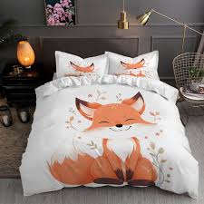 Parure de lit 140x190 enfant - ZGRTZH Fermeture Respirant Microfibre