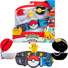 Ceinture Clip Pikachu Pokeball - L'accessoire parfait pour les fans de Pokémon