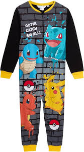 Pyjama Pokémon Enfants Pikachu Polaire - Confort et Fun