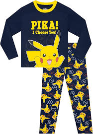 Pyjama Pikachu pour Garçon - Confort et Style à 8 Ans