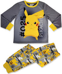 Pyjama Pokémon Polaire Pour Garçon - Confort et Fun