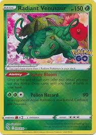 Carte Pokémon Brillante Radiant Venusaur - Édition Limitée