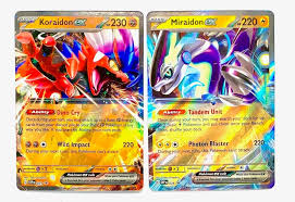 Carte Pokémon Ex Miraidon – La Révélation de Koraidon