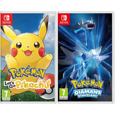 Pokémon Pikachu Diamant Étincelant - Aventure Électrisante sur Nintendo Switch