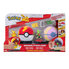Pokémon Dattaque Surprise Pikachu Pokéball - Le jouet parfait pour les fans de Pokémon
