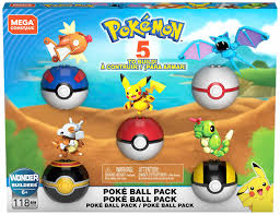 Figurines MEGA Construction Pokémon pour les Fans de 5 Ans