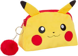 Trousse Toilette Pokémon Pikachu Peluche - Pratique et Mignonne