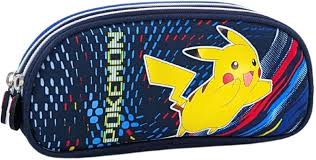Trousse Compartiments Maternelle Garderie - Pokémon