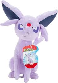 Peluche Pokemon Espeon Mentali Officielle - Le compagnon idéal pour les fans d'Evoli