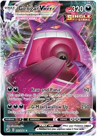 Carte Pokémon VMAX Gengar - Fusion Strike