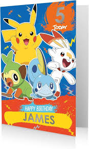Autocollants Personnalisés Pokémon pour un Anniversaire Inoubliable