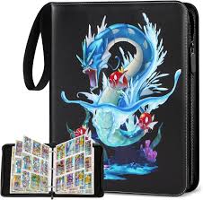 Album Collection Synthétique Imperméable pour 900 Cartes Pokémon
