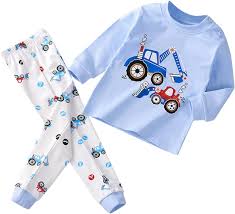 Ensemble de Vêtement Thermique Tractor pour Garçon - Confort et Style